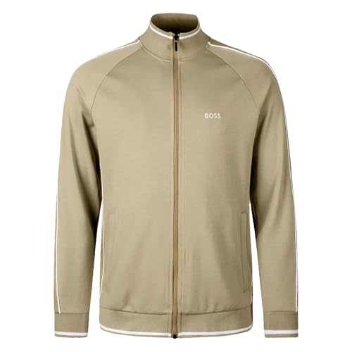 BOSS Tracksuit Jacket 10269555 02 Ropa de Estar por casa_Chaqueta, 275Light Beige, XL para Hombre