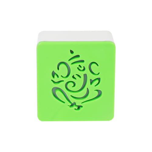 Image of Lexton Ganesh Ji Fancy LED Night Lamp with 2 Pin Socket for Spiritual Ambiance, 0.5 Watt, 230v (Warm White, Pack of 1)