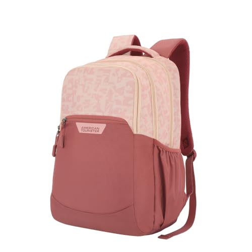 Image of American Tourister Unisex ALDEN Backpack, Pink, M, Casual