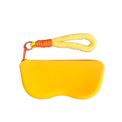 Image of K Luxury Sunglasses Cases with Strap Stotage Bag Leather Reading Eyeglass Case Portable Case Soft Pouch for Women