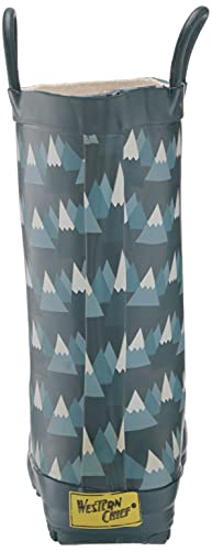 Image of Western Chief Kids Ladybug Rain Boot(Toddler /Little Kid /Big Kid) | Built for outdoor play, pull-on loops for self-dressing, comfort EVA insole, rubber traction outsole, toddler to big kid size