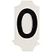 Brady 5010-O, 50124 Gothic Quik-Align, (25 Packs of 10 pcs)