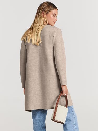 Image of ANRABESS Womens Cardigan Sweater Open Front Knit Long Coatigan Dressy Casual Jacket Coat 2026 Fall Outfits Classy Clothes