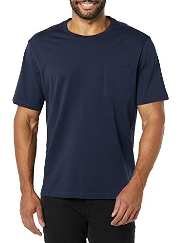 Image of Amazon Essentials Men's Short-Sleeve Crewneck Pocket T-Shirts