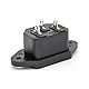CABLEPELADO IEC C14-Stecker | Stromanschluss C14 | IEC 320 C14 | Stecker | 10 A 250 V | Lötanschluss | geeignet für Montage auf Chassis Panel