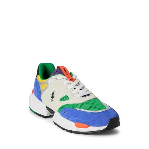 POLO RALPH LAUREN Men's Jogger Suede & Mesh Sneaker2