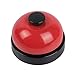 Almencla Ringing Bell for Service and Training - Ideal for Home and Office Use, Red Black