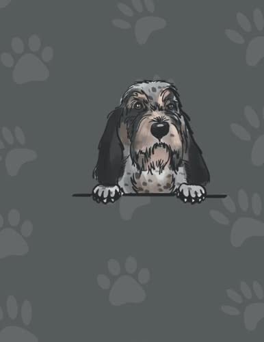 Griffon Bleu De Gascogne: Cute Pet Dog Journal Notebook For Puppy Lovers For Note Taking | 8.5
