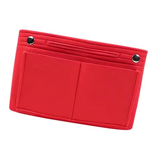 Cabilock Forro De La Bolsa Organización De Bolsos De Mano Organizador De Bolsas De Fieltro Bolsa De Hombro De Nailon Bolso De La Bolsa De Pañales Múltiples Bolsillos Viajar Base Sintió