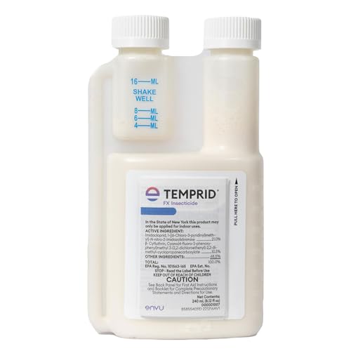 Image of Temprid FX Insecticide Concentrate | Dual-Active Non-Repellent Bug Killer | Indoor /Outdoor Pest Control | Effective Against Over 50 Pests Including Ants, Silverfish, Cockroaches, and Spiders