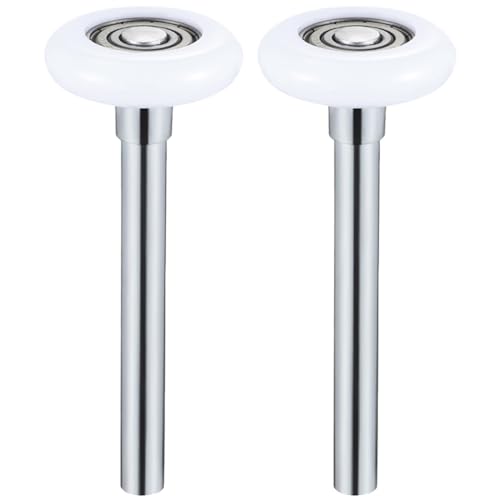 SEWOART 2 StüCk Garagentor Rollen Nylon Rollen Mit Achse Ersatzrollen FüR...
