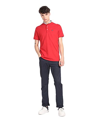 Image of Arrow Men's Solid Regular Fit T-Shirt