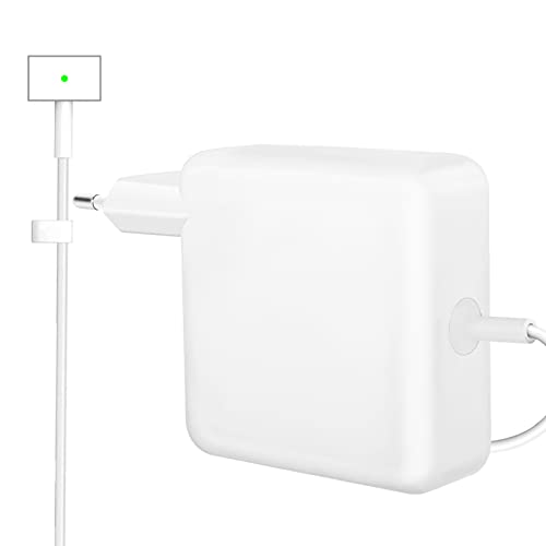 Chargeur Mac Book Pro, 60W T-Tip Remplacement Chargeur Magnétique Compatible avec Mac Book Pro 11 et 13 Pouces (2012-2015), pour Modèle A1502, A1425, A1435,...