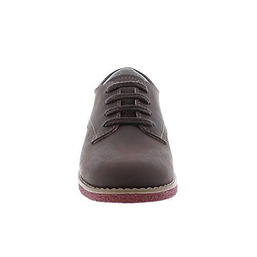 Footmates 8725 Willy Bts Oxford, Brown Oiled - 3 Little Kid (4-8 Years) #TOP4
