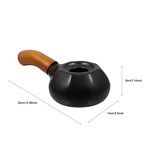 BESTonZON Tostador de Café de Cerámica Práctico Herramienta para Hornear Granos de Café Herramienta Portátil para El… - Imagen 8