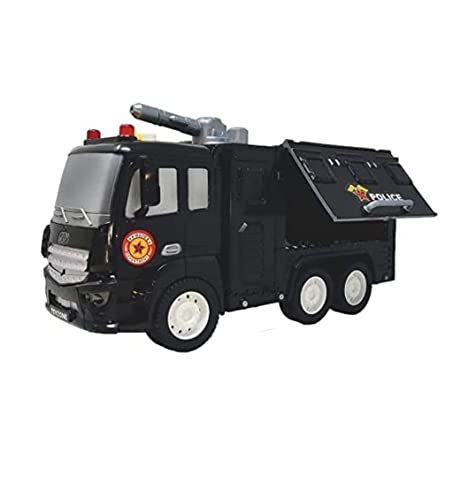 Pull Back Vehicles | Friction Power Toy with Lights Music| Trucks for 3+ Years Old Kids Boys Girls | Multicolor (Police Petrol Window Box) (B0CX2LKSR2) Amazon Price History, Amazon Price Tracker