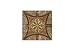Moroccan Patchwork Red Tile V, JoyRide Home DÃ©cor Wood Plaque, 12