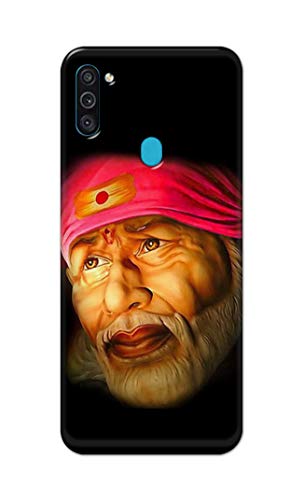Image of PRINTFIDAA Sai Baba Lord Shiridi Great God Hinduism Religious Hard Back Cover for Samsung Galaxy M11 / Samsung A11, SM-M115F / DSN Back Cover -(P6) KAT1002