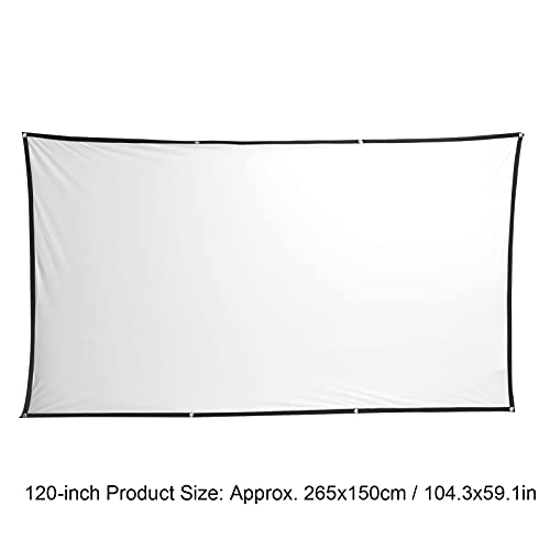 Pantalla para proyector portátil plegable de 120 pulgadas miniatura 2