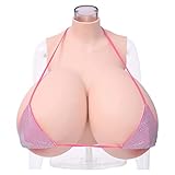 HHJY Silikon Brust Formen Realistische Brustprothese Super Gefälschte Titten Z Cup Titten Enhancer Cosplay Transgender Drag Queen Crossdressing