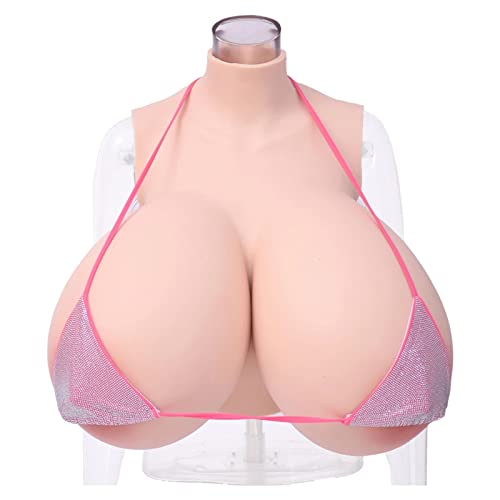 HHJY Silikon Brust Formen Realistische Brustprothese Super Gefälschte Titten Z Cup Titten Enhancer Cosplay Transgender Drag Queen Crossdressing Cover