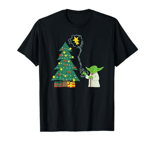 T-shirt Noël Star Wars Yoda le cadeau idéal à glisser sous le sapin