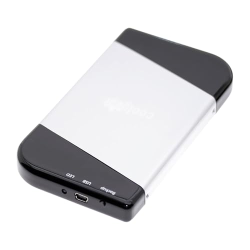 Caja externa USB 2.0 para disco SATA 2.5" aluminio miniatura 1