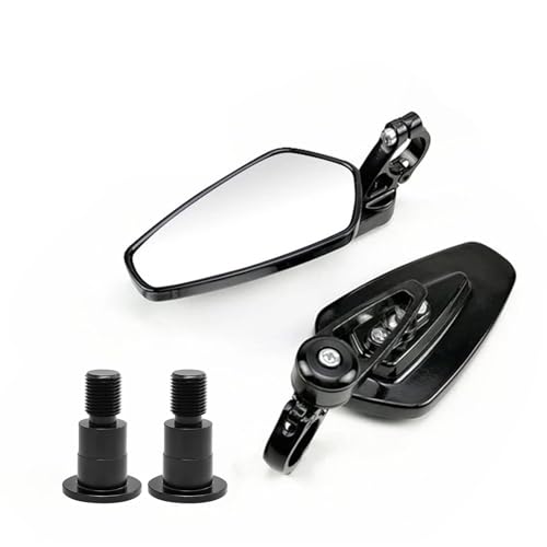 Seitenspiegel Rückspiegel Motorrad-Lenkerendenspiegel Für Yamaha XSR900 XSR700 Tmax500 Tmax530, Wasserdicht, Rostfrei Set Motorrad Spiegel(Farbe 1)