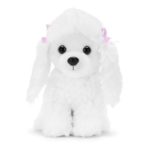 Zappi Co Sara Le Caniche en Peluche (22 cm) – Princesse Caniche – Doux et câlin, recyclé – Compagnon frisé et raffiné