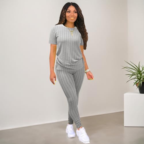 Two Piece Outfits For Women Lounge Sweatsuits Sets Summer3