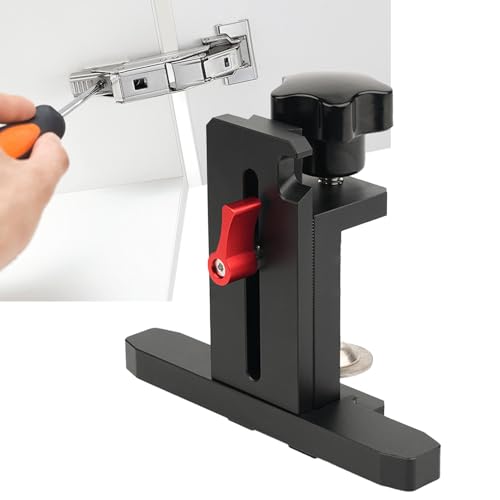 キャビネット ハードウェア ジグ | 調整可能取り付けジグツール - アルミニウム合金ドアレベルラー,キャビネット 引き出し 棚 木工 取付 用