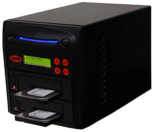 Systor 1:9 HDD/SSD Hard Drive Duplicator - 36GB/Min - Standalone Copier & Eraser/Sanitizer for Multiple SATA 3.5 Disk & 2.5 Solid State Drives - Copy Speeds of up to 600MB/Sec (SYS609DP) - Thumbnail 5