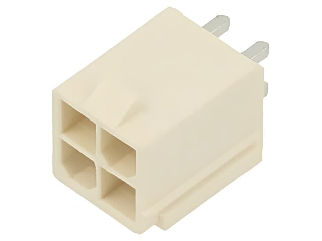 Eviter les faux contacts avec le connecteur Molex Mini Fit Jr 87427-0442 droit sans bride 10x
