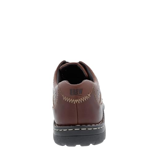 Drew Toledo Ii Men's Orthopedic Leather Loafer - 40200 Brandy - 9.5 4w4