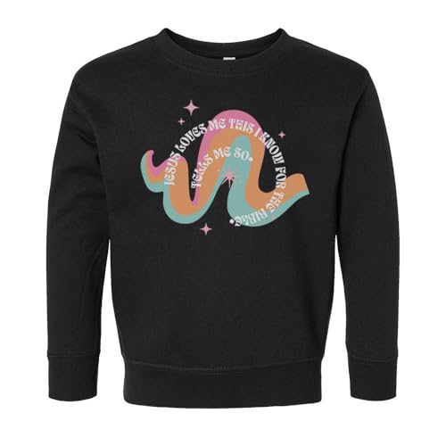 The Bible Tells Me So Kids Sweatshirt Toddler 5T Black