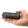 Ceramic Rectangular Square Magnets - Bulk Heavy Duty C8 Grade Rectangle Ferrite Block Magnet 1x1x4 Bar Magnet (Pack of 2)