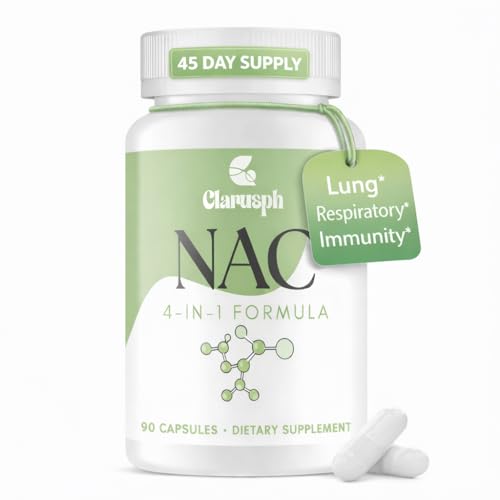 Clarusph NAC 1200mg 90 Caps