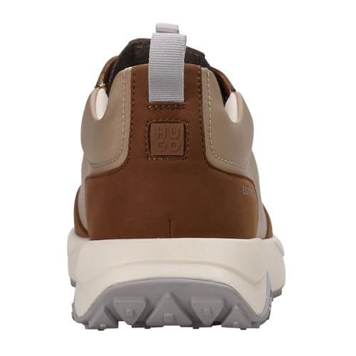 Image of HUGO Mens Running Style Mix Material Sneakers