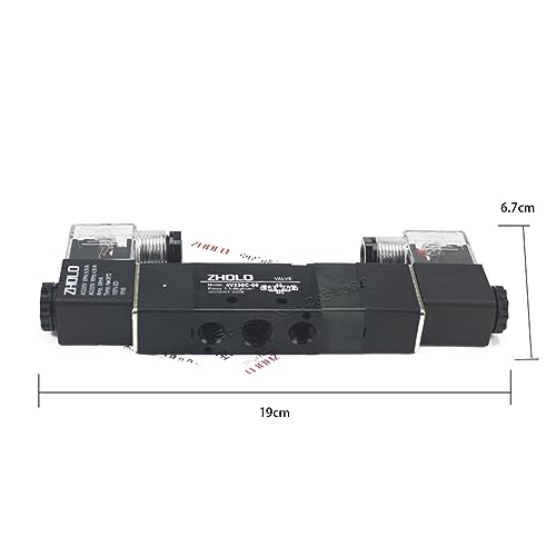Válvula neumática de 5 puertos 4V230C-08 para un control de tres posiciones estable 3