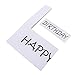 LUOEM Happy Birthday Party Frame Photo Prop Birthday DIY Paper Picture Frame Cutouts Photo Booth Props for Party Supplies