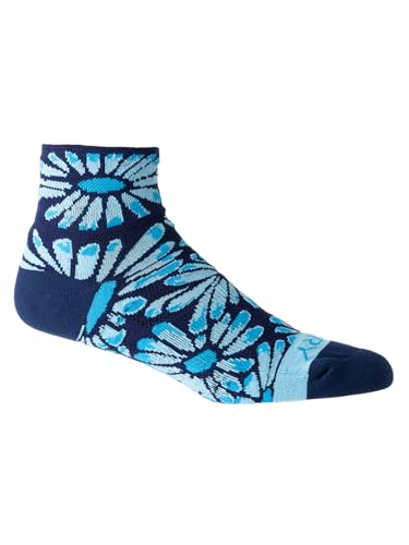 Image of Terry Cycling Air Stream Bike Socks for Women Sports Running & Cycling Mesh Ventilated Breathable Athletic Crew Ankle Sock