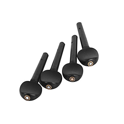 4 stks Viool Ebbenhout Stemsleutel Set Viool Muziekinstrument Accessoires voor 4/4 Vioolsnaar - Image 3