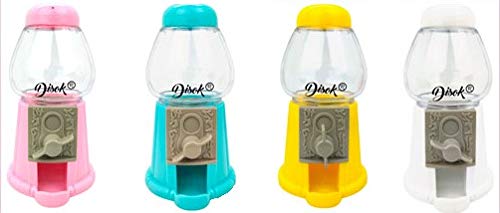 Lote de 20 Máquinas Expendedora de Chicles y Caramelos Surtidas (Se sirven vacías) Ideal para Fiestas de Cumpleaños, Bodas, Celebraciones y Eventos