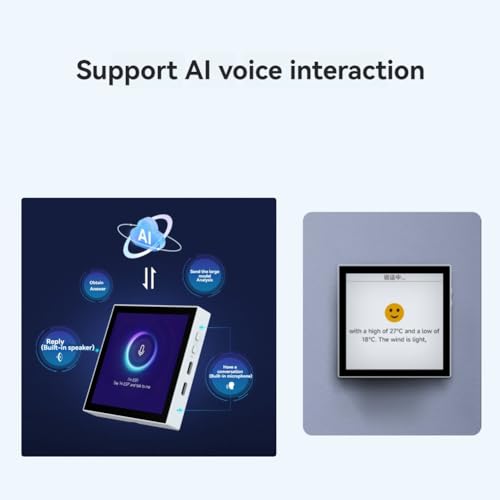 Placa P4 Smart 86 Box RISC-V de 32 bits con pantalla táctil de 4" 3