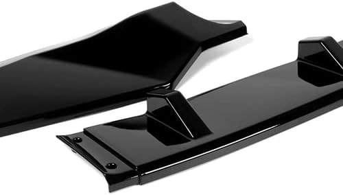 3 Pieces Front Bumper Lip Spoiler Splitter Side Body Kit Trim Protection Compatible with 2018-2020 Honda Odyssey, 2019 (Painted Black)