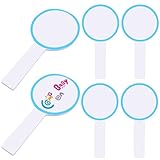 MAJORMENCH 6 Stück Portable Beschreibbare Wertungstafeln aus Schaumstoff mit Einseitigem Design in Blau für Selbstgemacht Schreiben und Abstimmungen bei Wettkämpfen