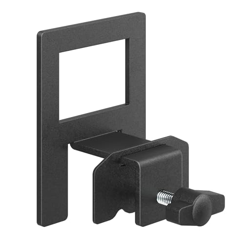 Non Slip Mattress Gaskets for Metal Bed Frame, Anti-Slip Holder in Place Gripper, Mattress Slide Stopper, Adjustable Anti-Slip Baffle, Easy to Install, 6 PCS, Black