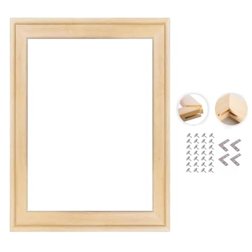 Marcos de lienzo de madera 160x80 cm para evitar arrugas en pinturas e impresiones 2