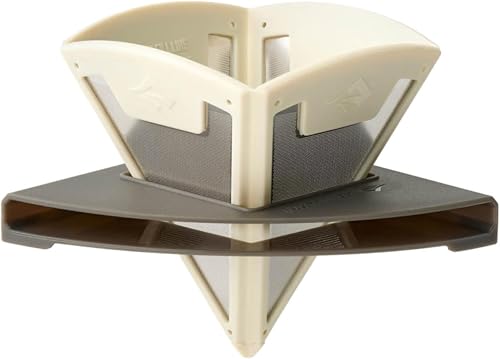 SEA TO SUMMIT - Frontier Pour Over - Ultraleichter, zusammenfaltbarer Kaffee- & Teefilter - 1 Person - Passt auf Fast alle Tassen & Flaschen - BPA-frei - Aus Silikon & Edelstahl - 52g