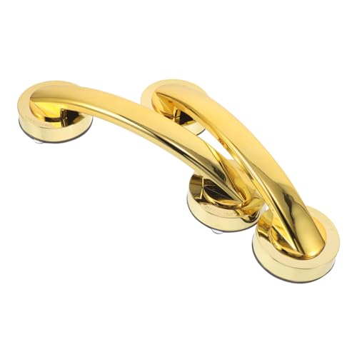 VINTORKY 2個吸盤式バスルーム グラブバー 滑り止め高齢者用浴室補助手すり ドリル不要粘着式シャワー取っ手 浴槽 キッチン 引き戸対応